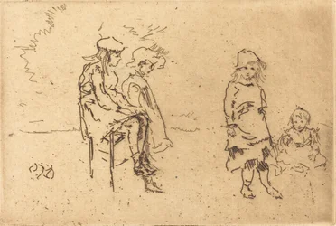 The Menpes Children, c. 1884-1886