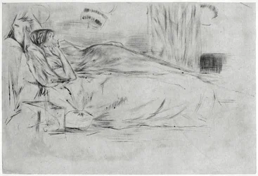 The Model, Lying Down