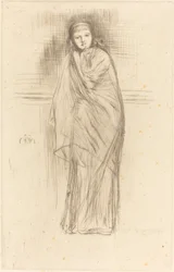 The Model Resting, 1870