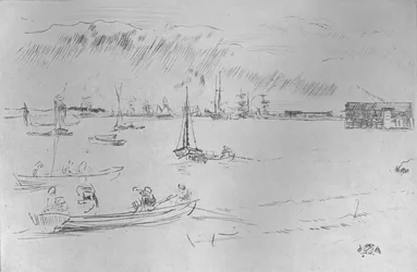 The Thames Towards Erith, c1877, 1904