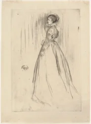 The Velvet Dress Mrs. Leyland