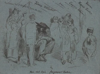 Title page of the French Set, 1858