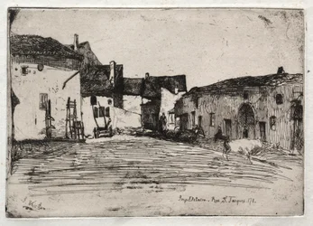 Twelve Etchings from Nature: Liverdun, 1858
