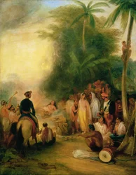 Suttee or Widow-sacrifice Burning