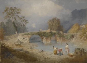 Clearing up for Fine Weather, Beddgelert, North Wales
