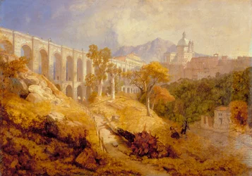 The Aqueduct at Arricia, Near Rome