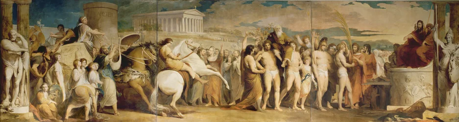 Crowning the Victors at Olympia, third in the series The Progress of Human Culture and Knowledge, c.1777-84