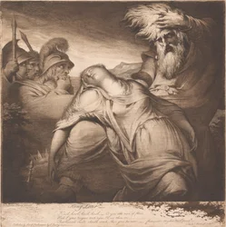 King Lear and Cordelia