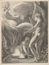 The Discovery of Adam and Eve After the Fall