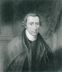 Patrick Henry (1736-99) engraved by Edward Wellmore (fl.1835)