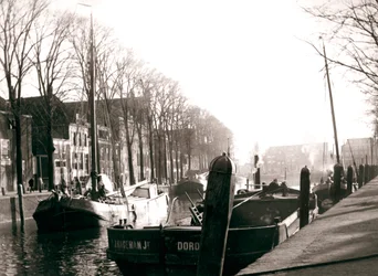 Canal boats, Dordrecht, Netherlands