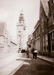 Street scene, Monnickendam, Netherlands, 1898