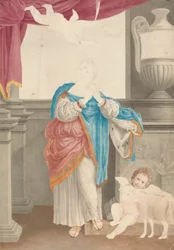 St. Agnes (after Domenichino)