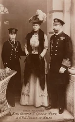 King George V, Queen Mary and the Prince of Wales