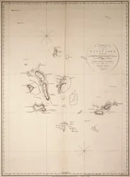 Chart of the Galapagos, Surveyed in the Merchant Ship 