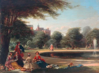 Hampton Court, the Fountain