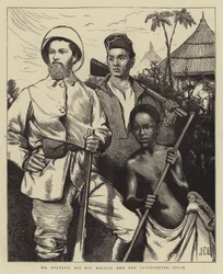 Mr Stanley, His Boy Kalulu, and the Interpreter Selim