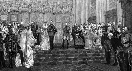 The Marriage of the Duke and Duchess of Albany, 27 April 1882, 1900