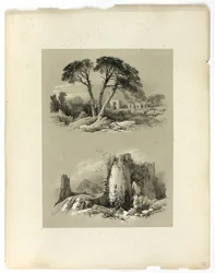Frejus and Pennard Castle, from Picturesque Selections