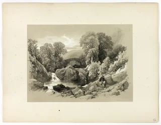 Sledde Bridge, from Picturesque Selections