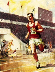 Running a marathon in the Olympics
