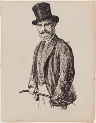 After Fantin-Latour: The Painter Édouard Manet