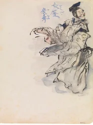 Chinoiserie, a Man
