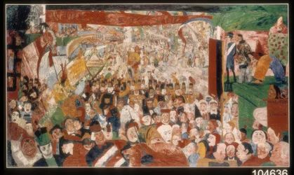 The Entry of Christ into Brussels in 1889