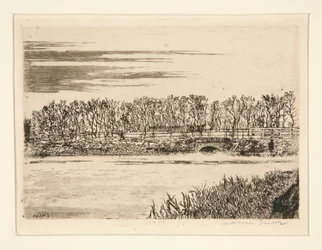 The Bridge in the Wood at Ostend