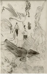 Silhouettes and Grotesque Figures