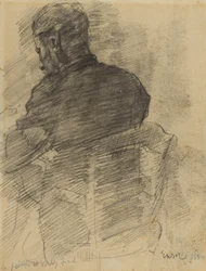 Willy Finch Seen from Behind