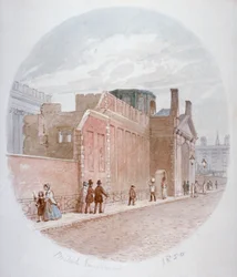 Part of a Wall of the Old British Museum, Bloomsbury, London