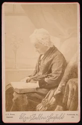 Portrait of Eliza Ballou Garfield 1801-1888, 1881