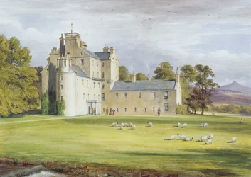 Monymusk House, 1848