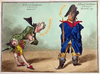A French Gentleman of the Court of Louis XVI and a French Gentleman of the Court of Egalite