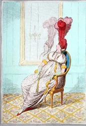 A Portrait of Modern Elegance, published by Hannah Humphrey in 1795
