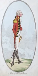 A Slice of Gloster Cheese, Published by Hannah Humphrey