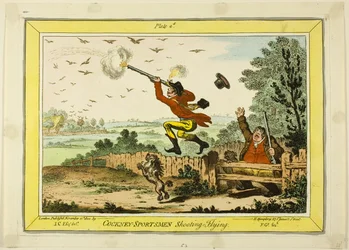 Cockney Sportsmen Shooting Flying