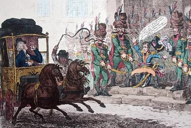 German Nonchalance, or The Vexation of Little Boney, or The Diplomatique