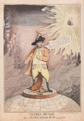 Gloria Mundi, or The Devil addressing the Sun, pub. 1782