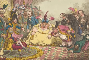 Introduction of Citizen Volpone & His Suite, at Paris.-Vide, The Moniteur