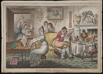 Matrimonial Harmonics, published by Hannah Humphrey, 1805