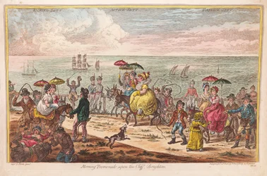 Morning Promenade upon the Cliff, Brighton