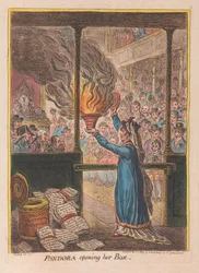 Pandora Opening her Box, pub. 1809