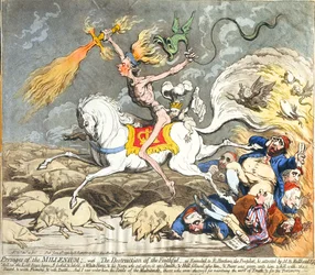Presages of the Millennium, published by Hannah Humphrey in 1795