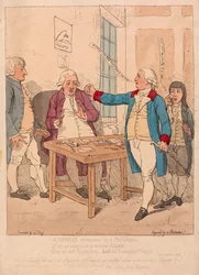 Sampson overcome by a Philistine, pub. 1782