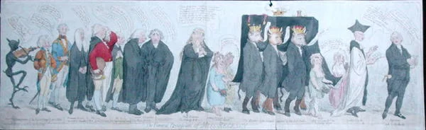 The Funeral Procession of Miss Regency