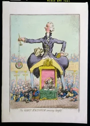 The Giant Factotum Amusing Himself, Published by Hannah Humphrey in 1797