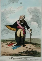 The Magnanimous Ally, published by Hannah Humphrey in 1799