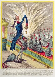 Uncorking Old Sherry, published by Hannah Humphrey in 1805